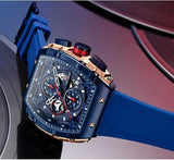MINI FOCUS Fashion Hollow Big Dial Watch